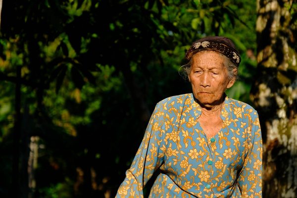 Ältere Menschen aus dem Projekt Rimba Raya.